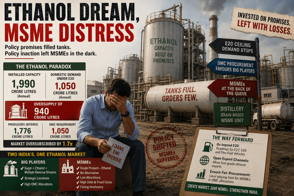 When Ethanol Policy Leaves MSMEs Behind