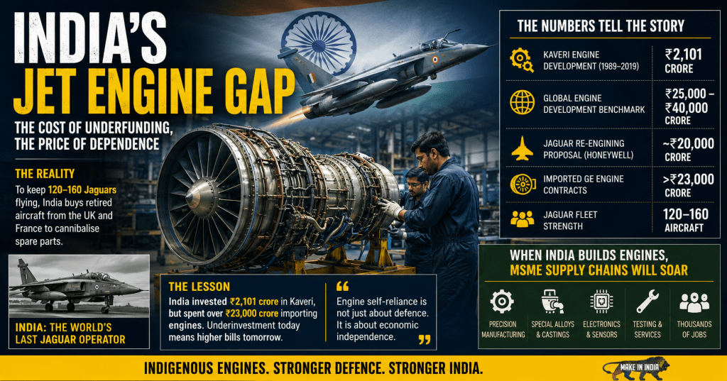India’s Jet Engine Gap: The Cost of Underfunding
