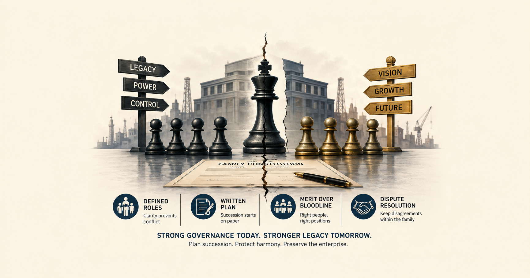 Build the Business. But Who Will Inherit Control?