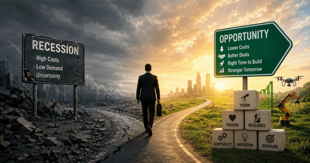 Why Smart Entrepreneurs Build During&nbsp;Recessions