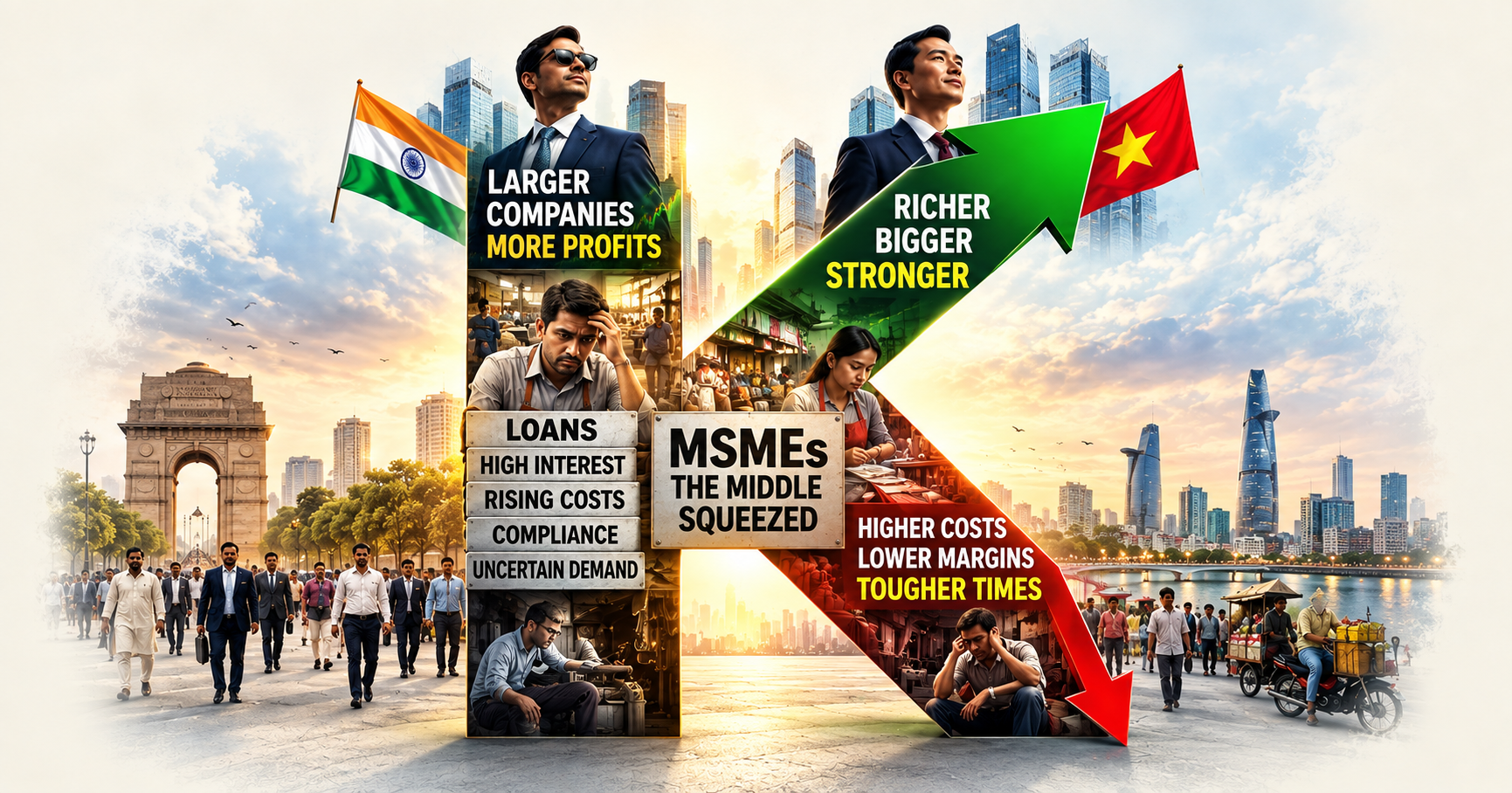India-Vietnam: Two Economies, One K-Form