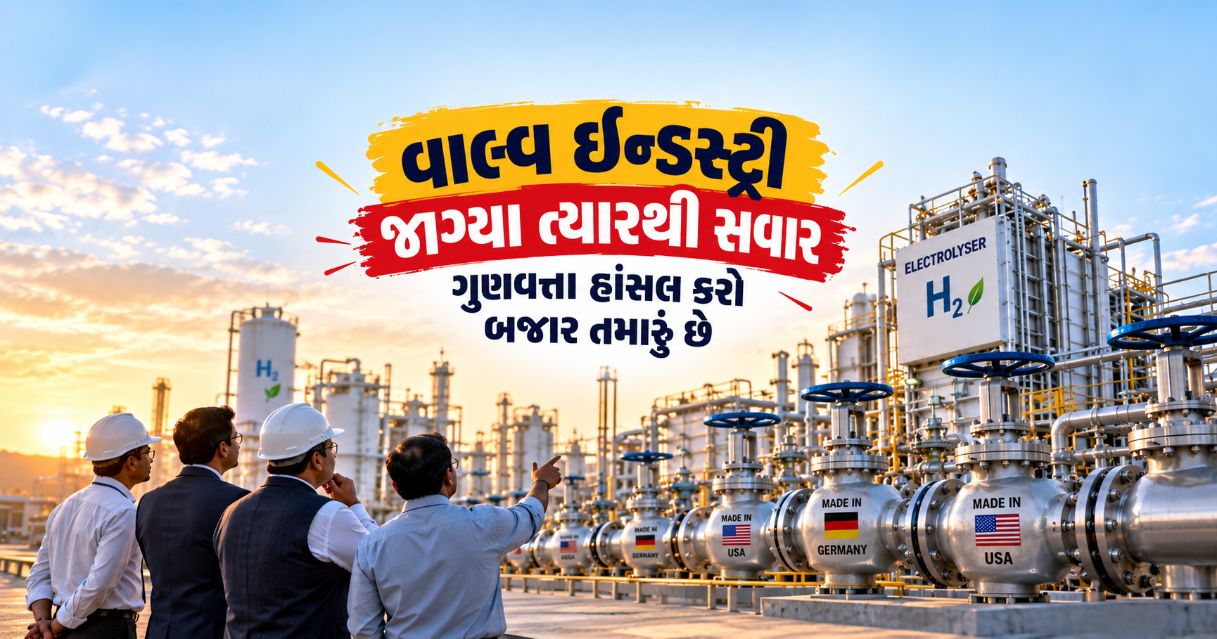 ગ્રીન હાઇડ્રોજનની પહેલી તક વાલ્વ ઉદ્યોગે ગુમાવી?